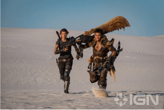 Milla Jovovich and Tony Jaa/ Monster Hunter/ IGN Milla Jovovich and Tony Jaa/ Monster Hunter/ IGN