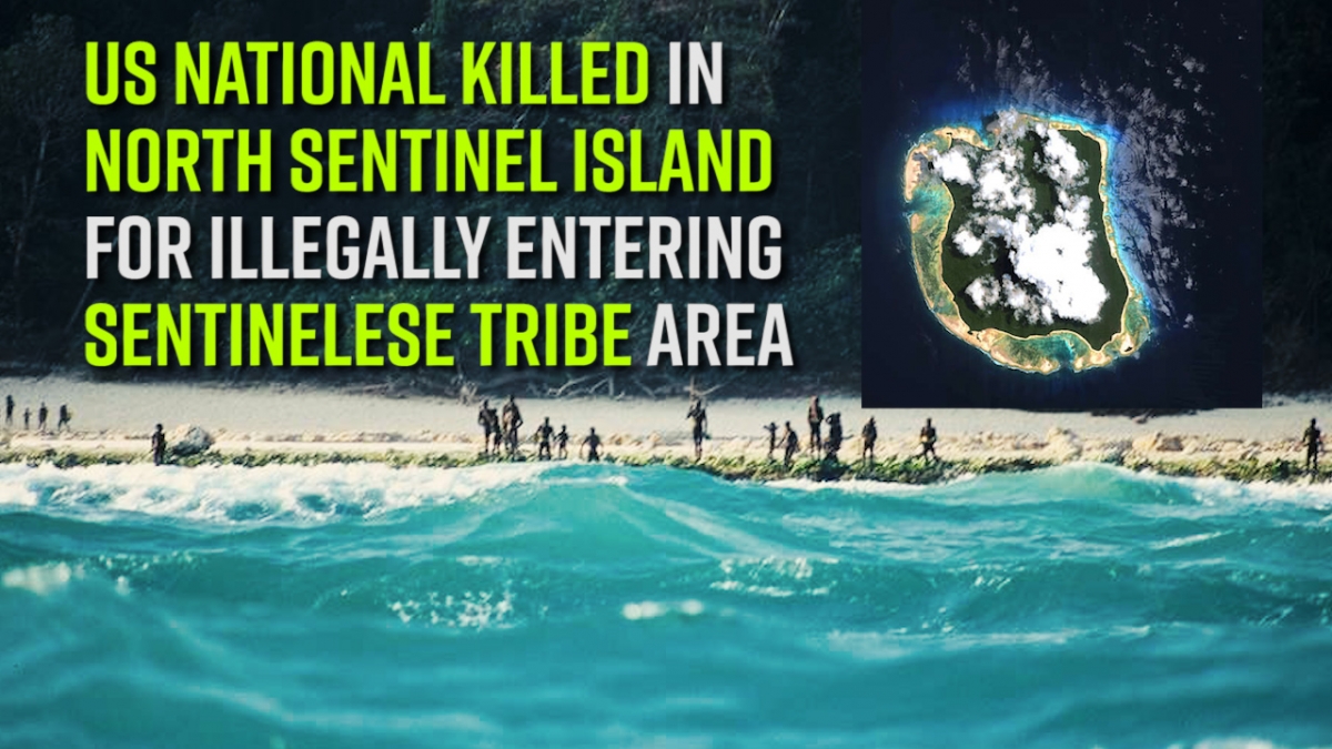sentinelese people drone north sentinel island
