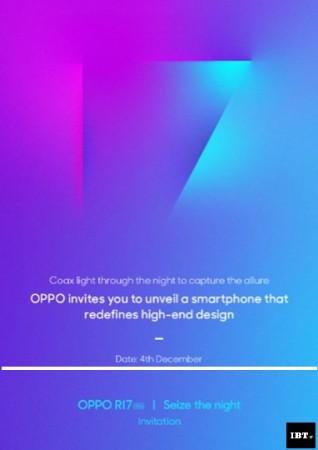 Oppo R17 Pro media invite sent to IBTimes India Oppo R17 Pro media invite sent to IBTimes India