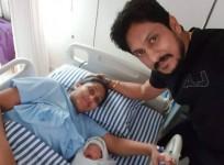 Ajai Rao with his Daughter