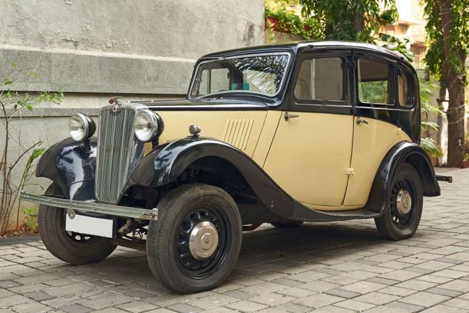 Morris 8 1937 owned by MF Hussain Morris 8 1937 owned by MF Hussain