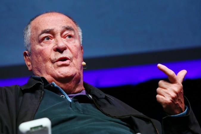 Bernardo Bertolucci meets the audience during the 11th Rome Film Festival at Auditorium Parco Della Musica Bernardo Bertolucci
