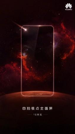 Huawei teases Nova 3S with Infinity O-style display Huawei teases Nova 3S with Infinity O-style display