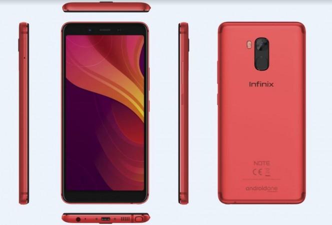 Infinix Note 5 Stylus Android One comes in Bordeaux Red and Charcoal Blue colour options. Infinix, Note 5 Stylus, Android One, India, launch, price