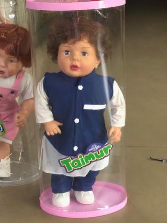 Taimur lookalike doll Taimur lookalike doll