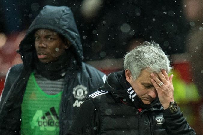 Mourinho (R) and Pogba (L) have definitely fallen out Manchester United