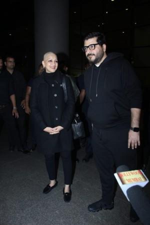 Sonali Bendre, husband Goldie Behl Sonali Bendre, Goldie Behl