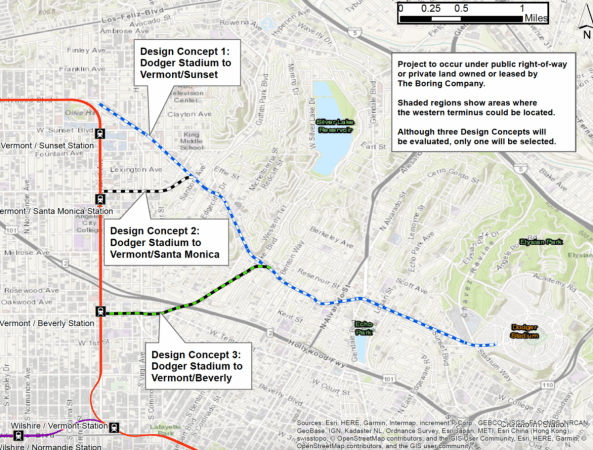The proposed Dugout Loop