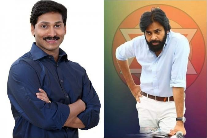 Jagan Mohan Reddy and Pawan Kalyan Jagan Mohan Reddy and Pawan Kalyan