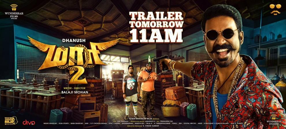 Dhanush in Maari 2. Maari 2 trailer