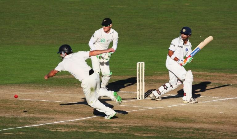 Gambhir against New Zealand in Napier, 2009 Gautam Gambhir