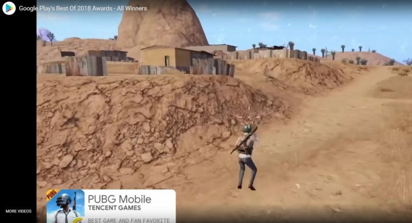 PUBG Mobile was adjudged best game and fan favourite on Play Best of Awards 2018. Google Play Best of Awards 2018, PUBG Mobile