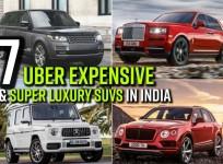 Super expensive, luxury SUVs in India