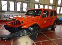 Jeep Wrangler crash test