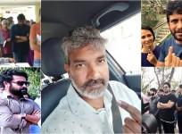 Tollywood Celebs cast vote in Telangana Elections 2018