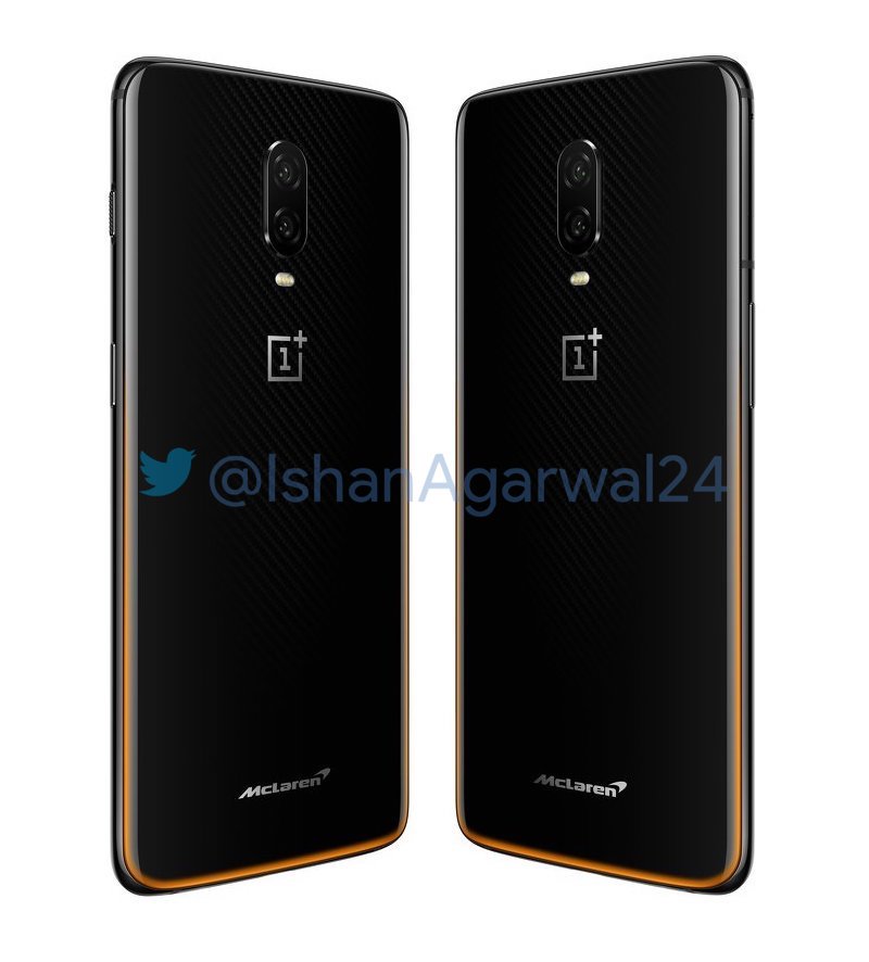 OnePlus 6T McLaren Edition leaked OnePlus 6T McLaren Edition leaked