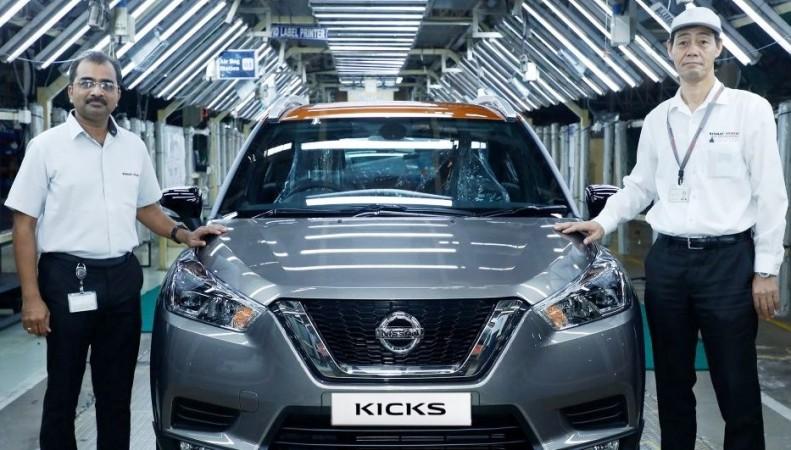 Nissan rolls out first Kicks from Chennai plant Nissan Kicks