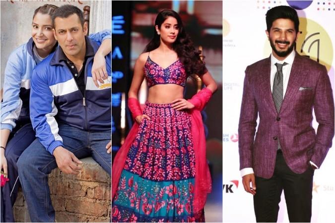 Anushka Sharma, Salman Khan, Janhvi Kapoor, Dulquer Salmaan Anushka Sharma, Salman Khan, Janhvi Kapoor, Dulquer Salmaan