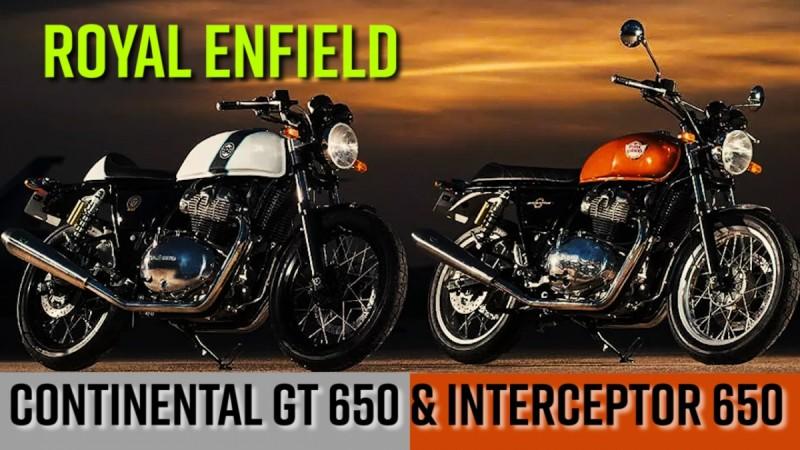Royal Enfield Interceptor 650 & Continental GT 650