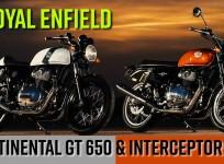 Royal Enfield Interceptor 650 & Continental GT 650