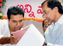 K Chandrashekar Rao and KT Rama Rao