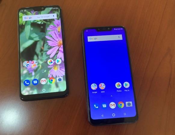 Asus Zenfone Max Pro M2 (right) and the Max M2 (left) come with good build quality. Asus, Zenfone Max Pro M2, Zenfone Max M2, first impression, hands-on