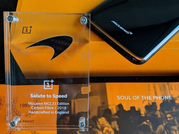 OnePlus 6T McLaren Edition unboxing OnePlus 6T McLaren Edition unboxing