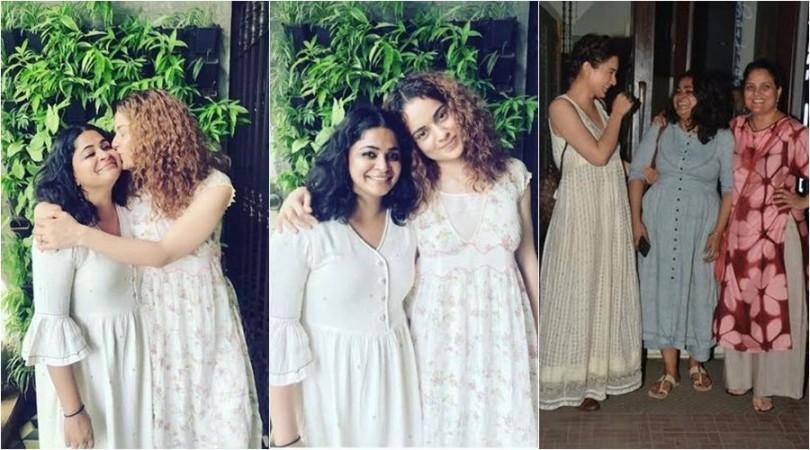 Ashwiny Iyer Tiwari and Kangana Ranaut Ashwiny Iyer Tiwari and Kangana Ranaut