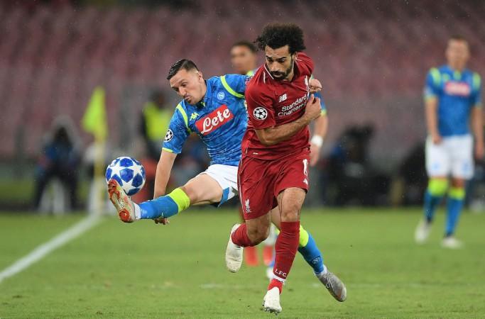 Marco Rui will once again have his hands full against Mo Salah at Anfield Salah Liverpool Napoli