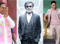 KCR aka K Chandrashekar Rao, Rajinikanth and Mahesh Babu