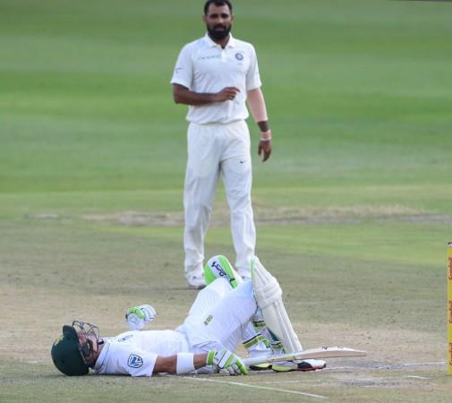 Shami floored Elgar multiple times at Johannesburg on his way to a match-winning spell India cricket team Mohammed Shami