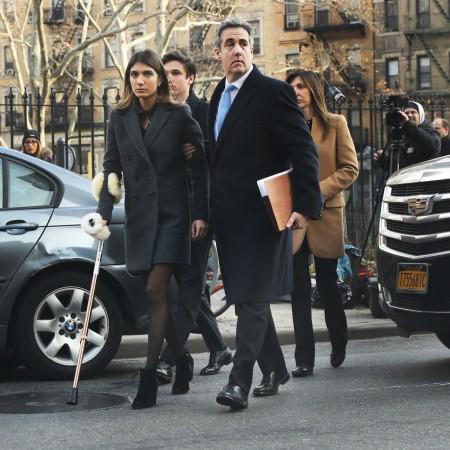 Michael Cohen, President Donald Trump's former personal attorney and fixer, walks into a federal courthouse in Manhattan to face sentencing for his role in multiple crimes, including dodging taxes, lying to Congress and violating campaign finance laws on on December 12, 2018 in New York City. Michael Cohen, President Donald Trump's former personal attorney and fixer