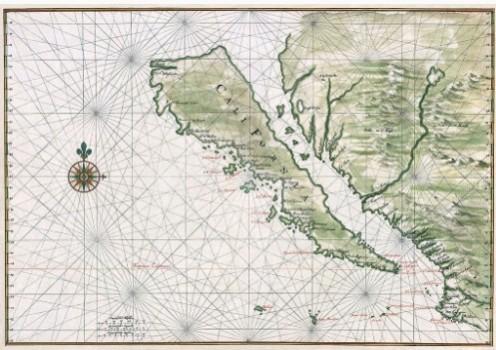 Old california map (Stanford university) Old california map