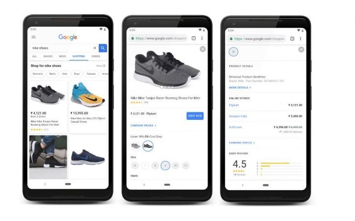 Google Shopping, Google Lens,India