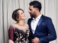 Hazel Keech, Yuvraj Singh