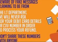 Income Tax, phishing, warning, tips on safe guarding bank account