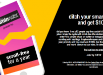 Ditch your smartphone for $100K contest
