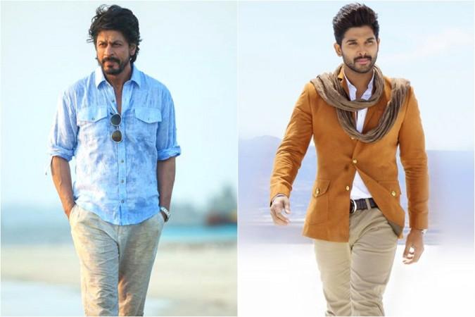 Shah Rukh Khan and Allu Arjun Shah Rukh Khan and Allu Arjun