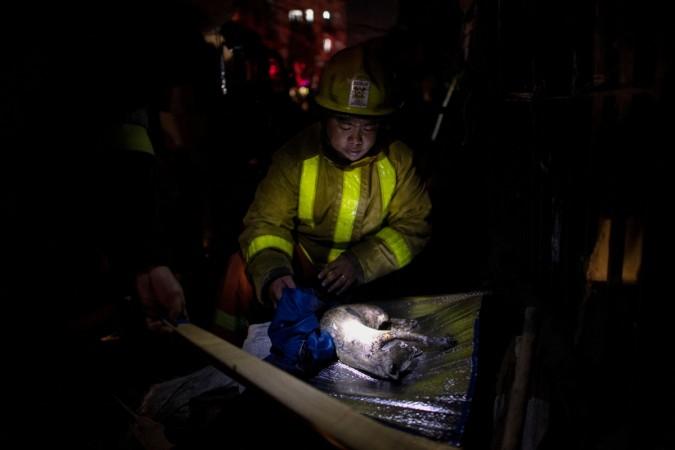 PHILIPPINES-DISASTER-FIRE