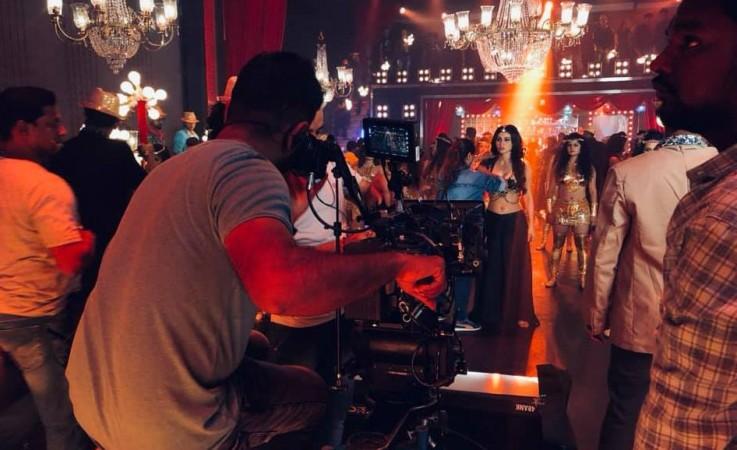 Bhuvan Gowda on the Sets of KGF