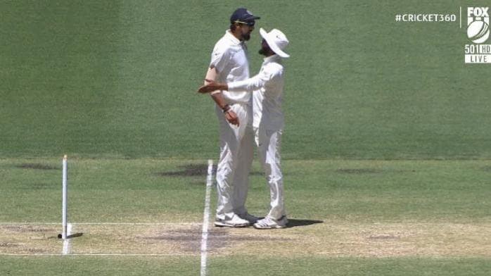 Jadeja and Ishant were involved in a verbal battle Ishant Sharma Ravindra Jadeja India cricket team