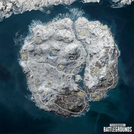PUBG Vikendi Map PUBG Vikendi Map