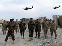 US army and Afghan National Army