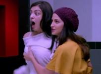 Kajal Aggarwal's boobs grope scene in Paris Paris