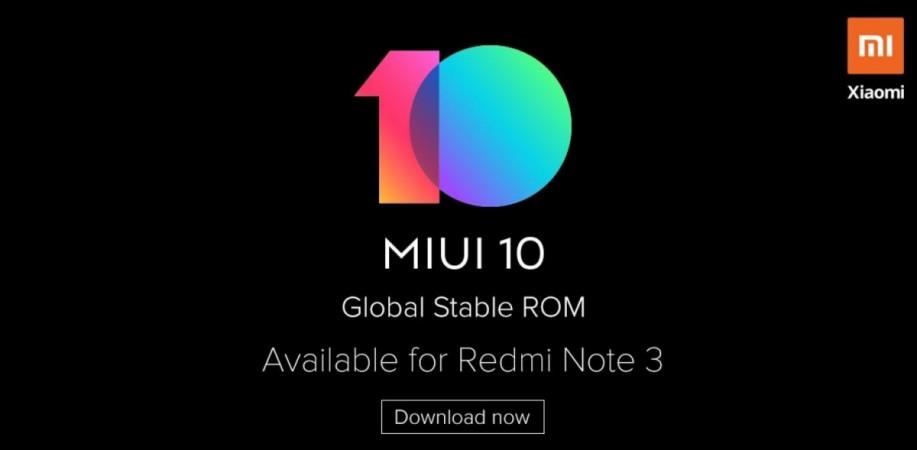 Xiaomi Redmi Note 3 finally gets Android Nougat-based MIUI 10 global stable ROM Xiaomi, Redmi Note 3, MIUI 10, Android Nougat