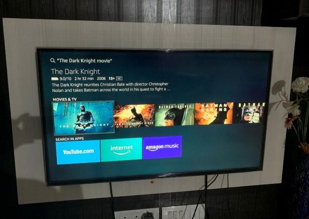 Consumer can use Echo smart speaker browse Prime Video content on television connected to Fire TV Stick 4K. Amazon, Fire TV Stick 4K, review, remote, Alexa, Echo smart speaker