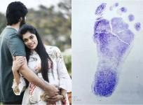 Actor Kalyaan Dhev with wife Sreeja