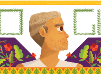 baba amte google doodle