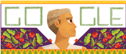 baba amte google doodle