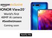 Honor View20, Amazon, India, launch,
